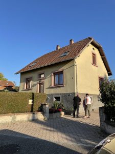 Chantier d'isolation extérieure et travaux de toiture dans le 67.