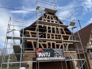 Chantier de rénovations et création d'un avent dans le 67.
