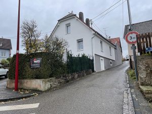 Chantier d'isolation extérieure dans le 67.