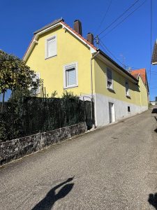 Chantier d'isolation extérieure dans le 67.