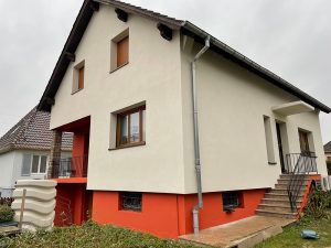 Chantier d'isolation extérieure et ravalement de façade.