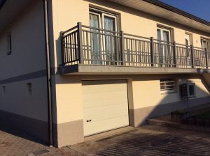 Chantier de ravalement de façade à Drusenheim.
