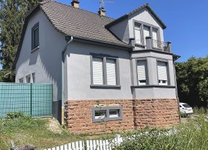 Chantier habillage de rives et ravalement de façade.