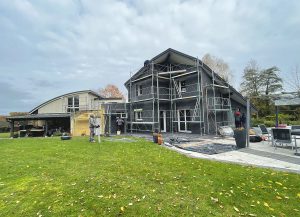 Isolation et ravalement de façade.