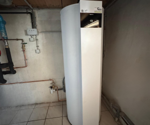 installation d'un ballon thermodynamique.