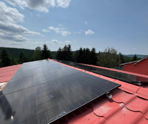 Photo de panneaux photovoltaïques.