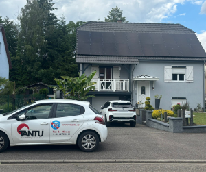 Photo de panneaux photovoltaïques.