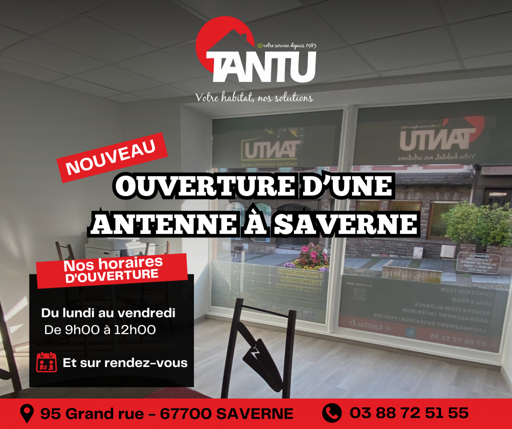 TANTU - Ouverture nouvelle antenne à Saverne