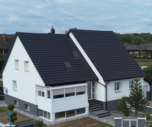 Remplacement de la couverture et ravalement de façade.