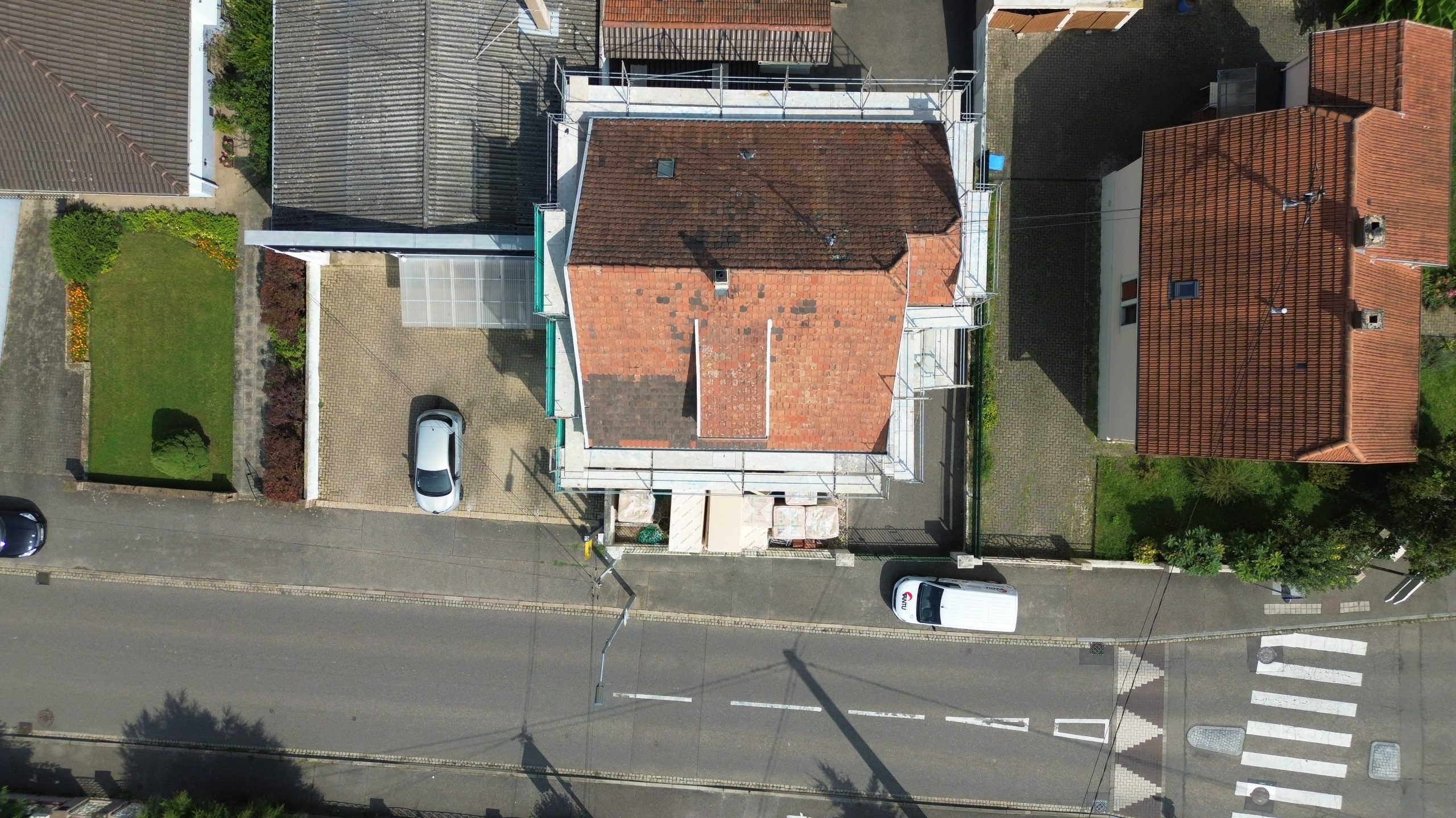 remplacement de la couverture.