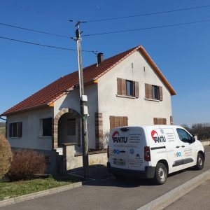 Remplacement de couverture.