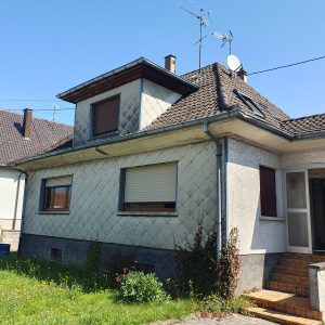 Ravalement de façade.