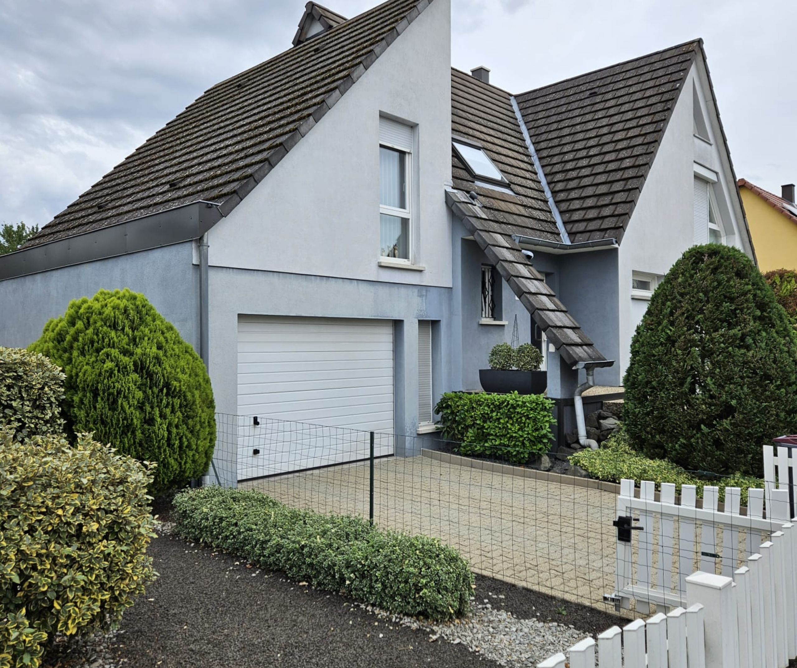 Ravalement de façade.