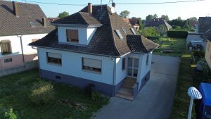 Ravalement de façade.