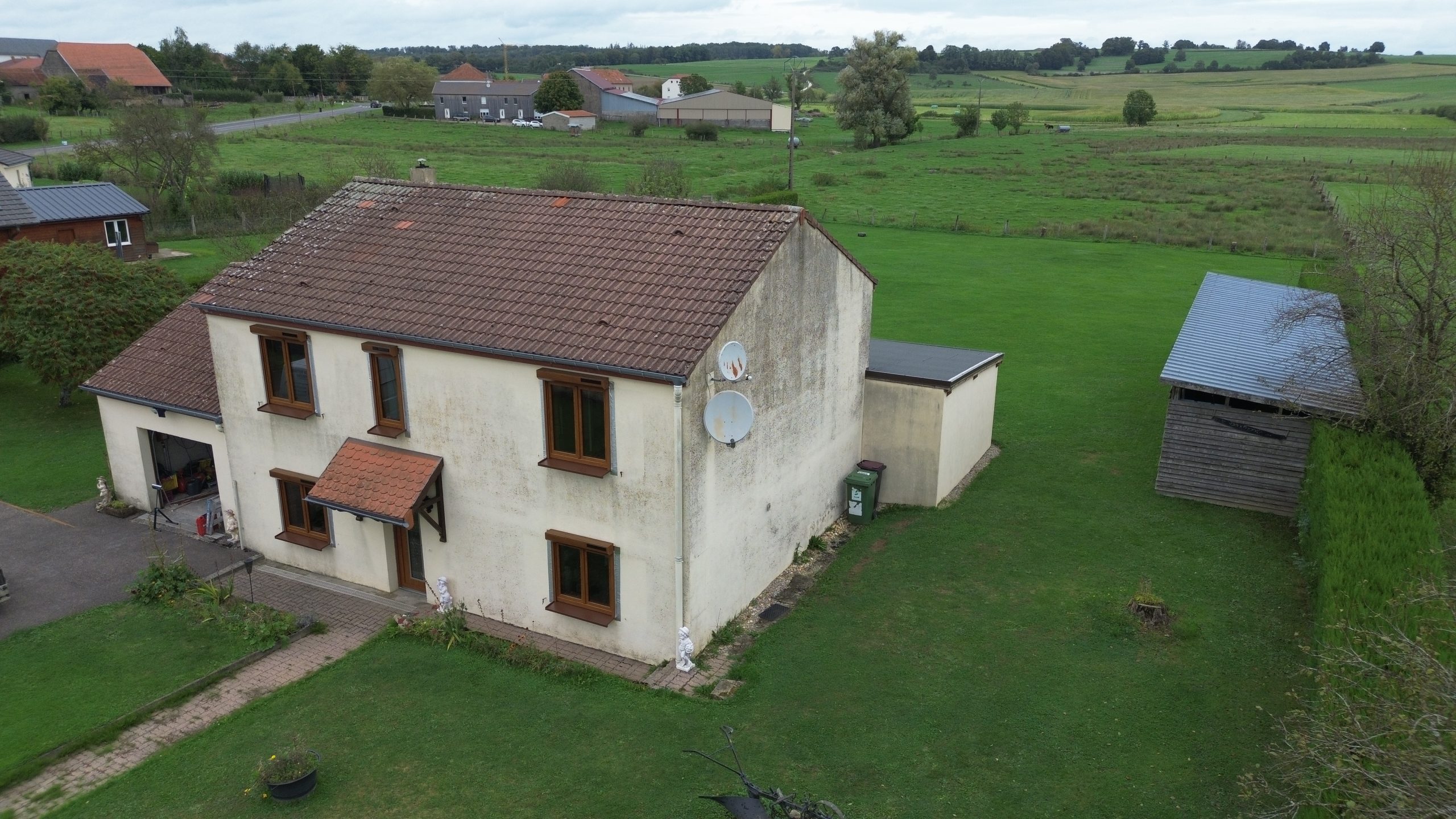 Ravalement de façade.