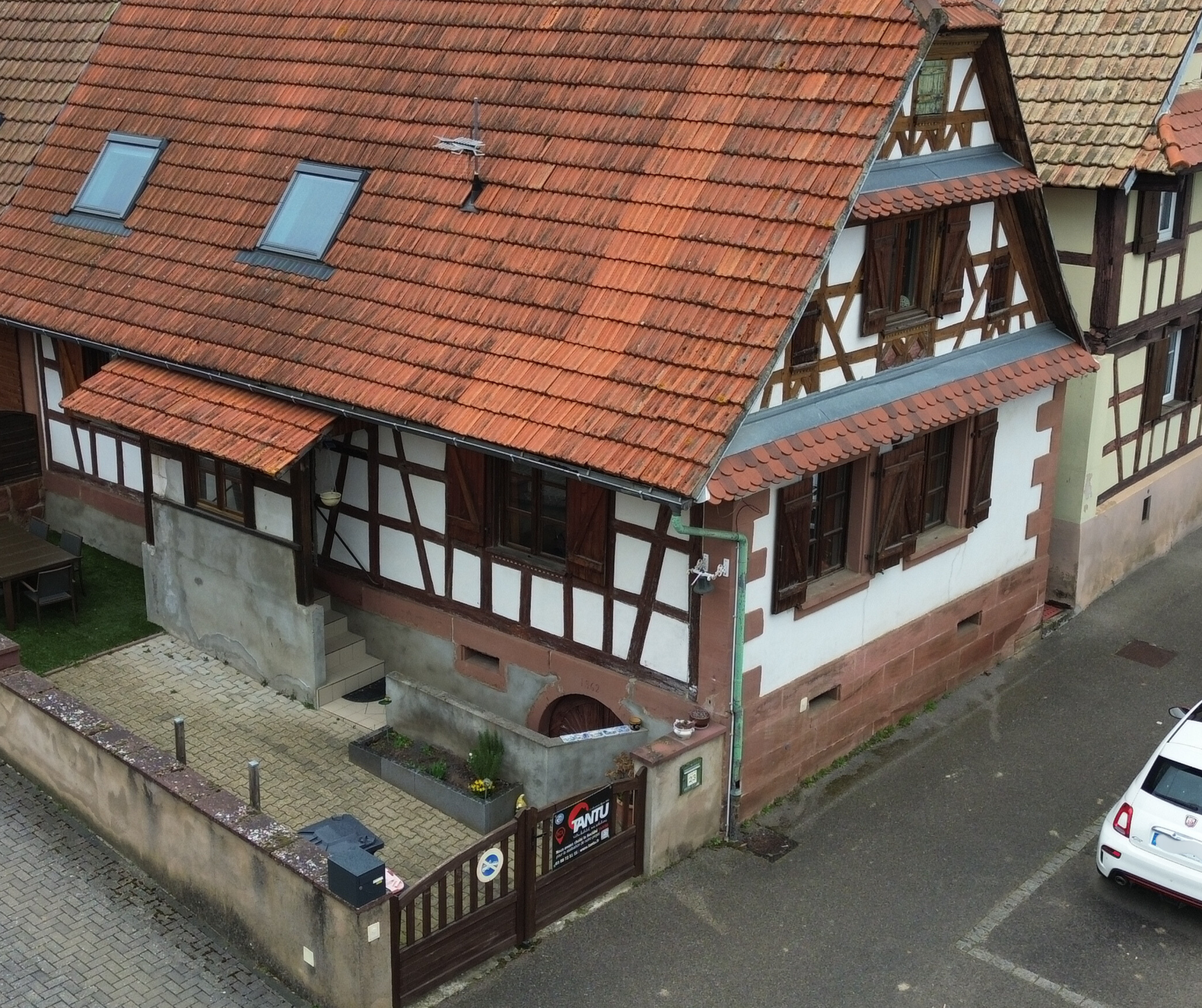 Ravalement de façade.