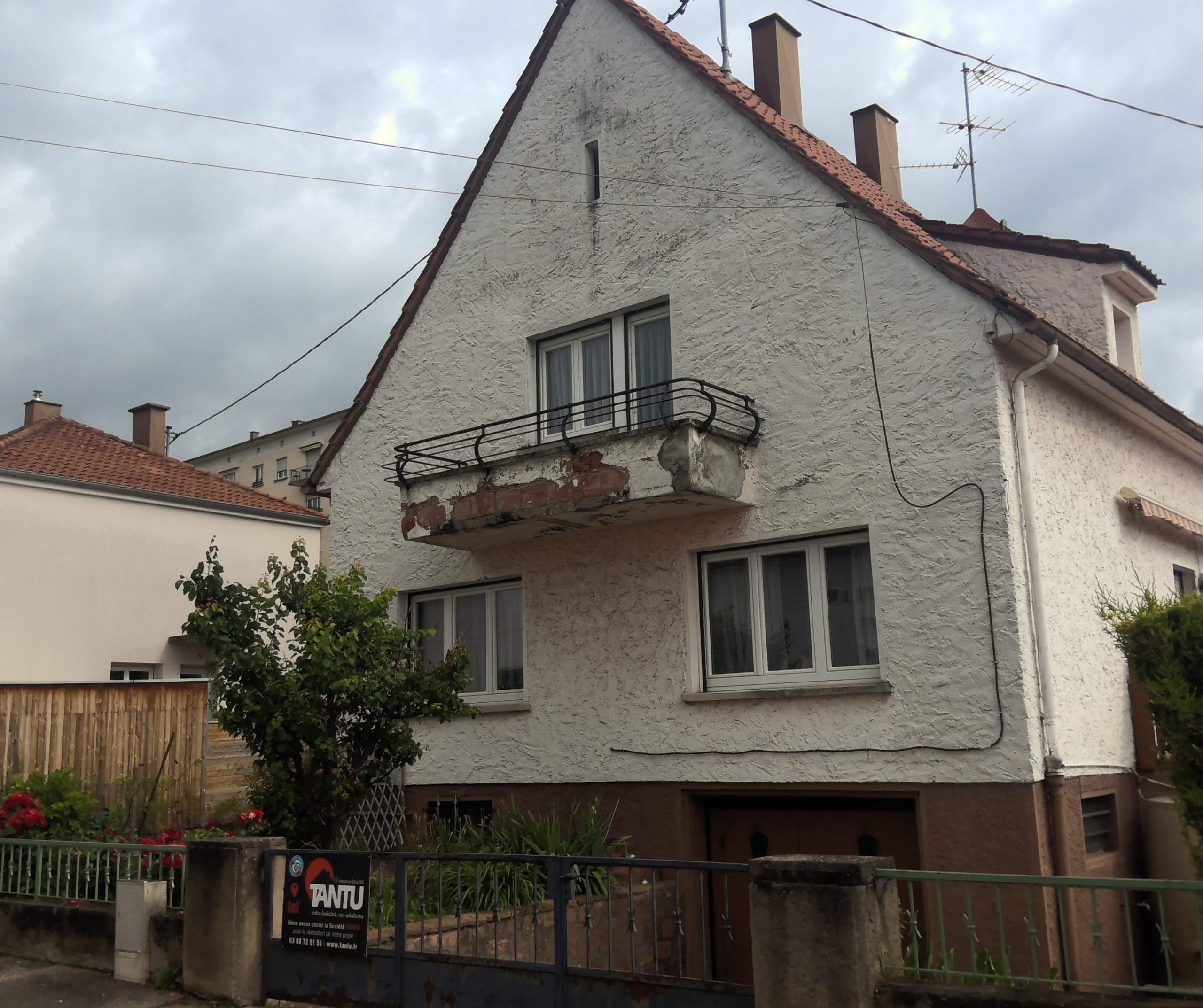 Ravalement de façade.