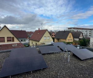 Panneaux photovoltaïques.