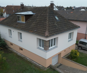 Ravalement de façade.