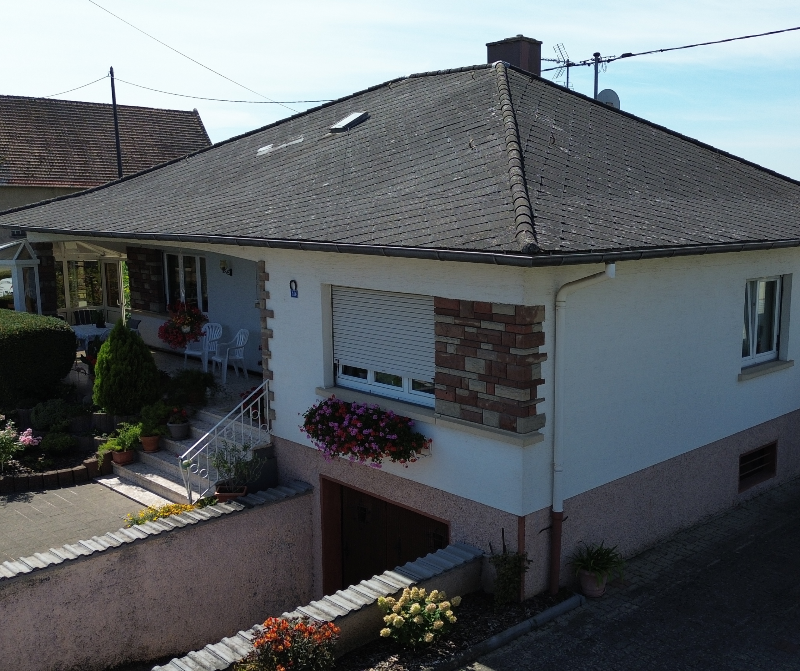 Ravalement de façade.