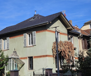 Remplacement couverture et zinguerie.