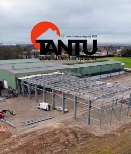 Travaux d'extension usine baumert.