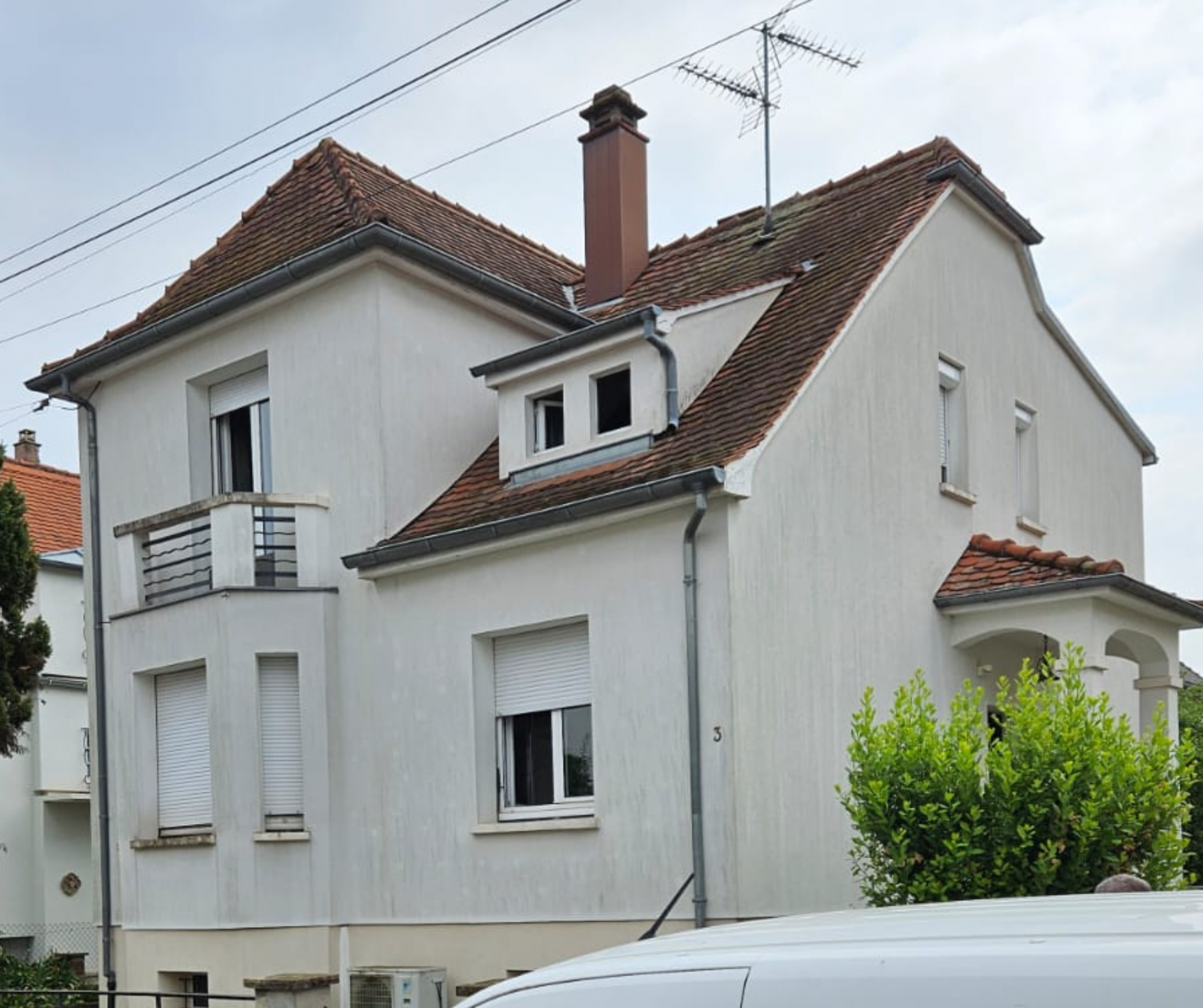 Remplacement de couverture.