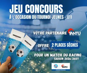 affiche pour tournoi jeunes FRH.