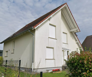 Ravalement de façade à Forstheim.
