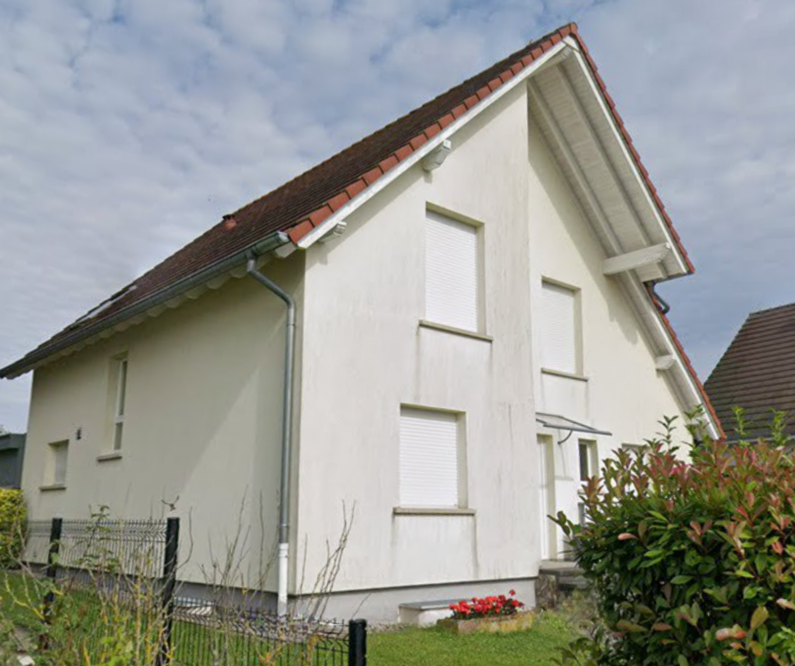 Ravalement de façade à Forstheim.