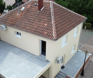 Ravalement de façade.