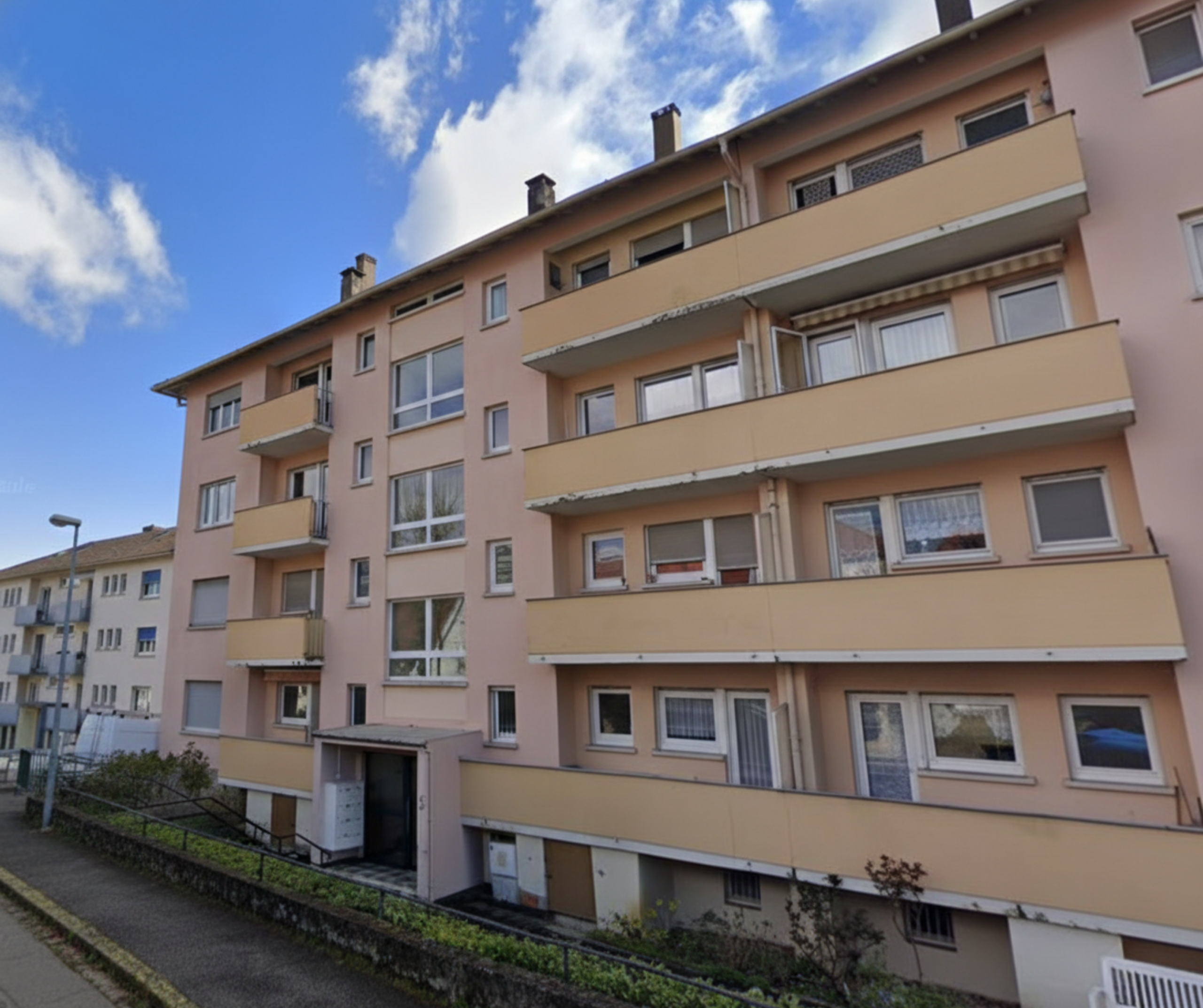 Ravalement de façade.