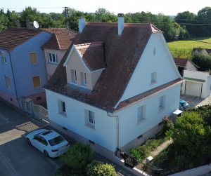 Ravalement de façade.