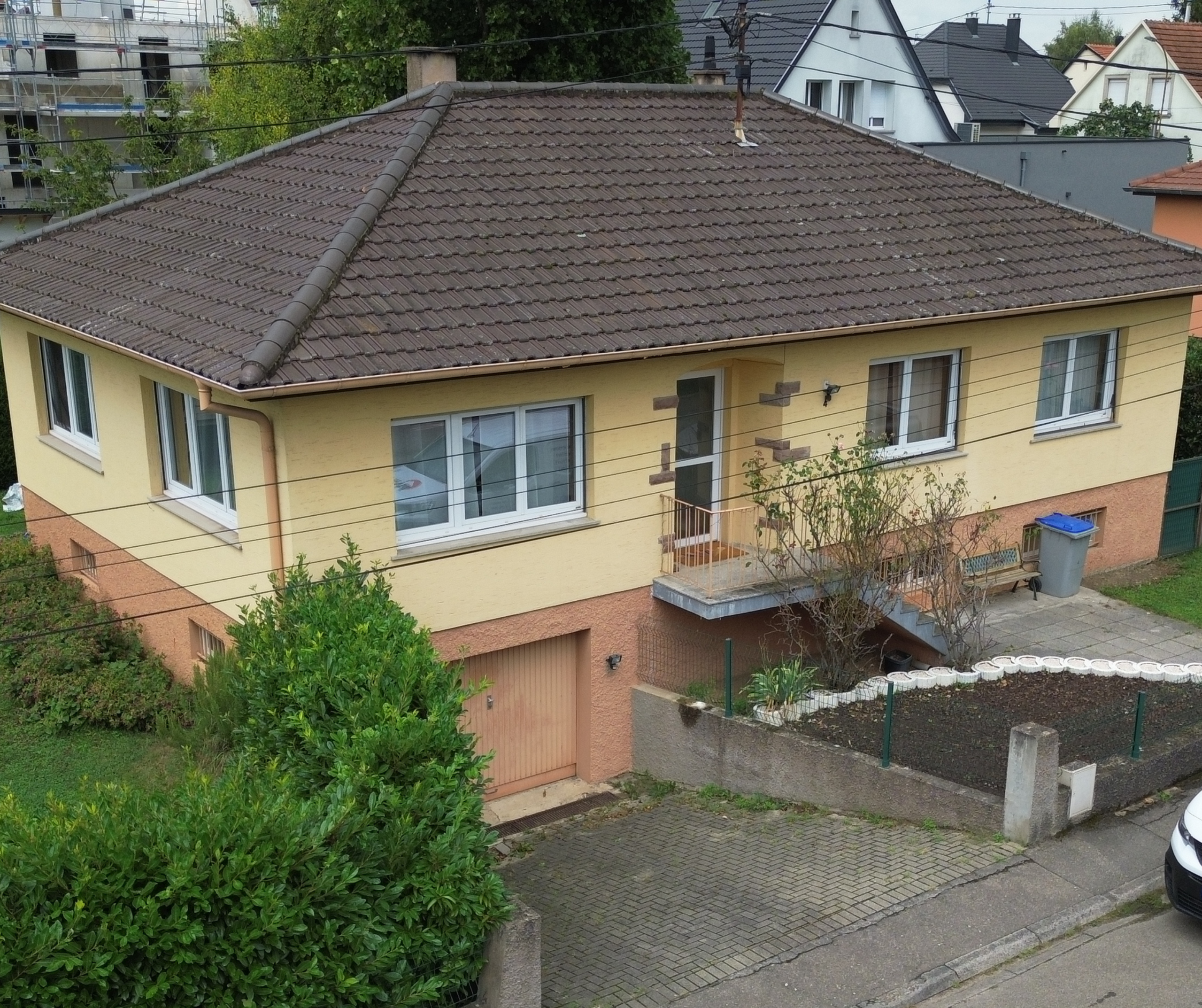 Ravalement de façade.