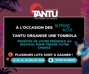 Tombola Alpagas Bleus.