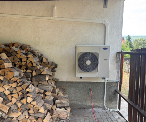 Installation d'une climatisation.