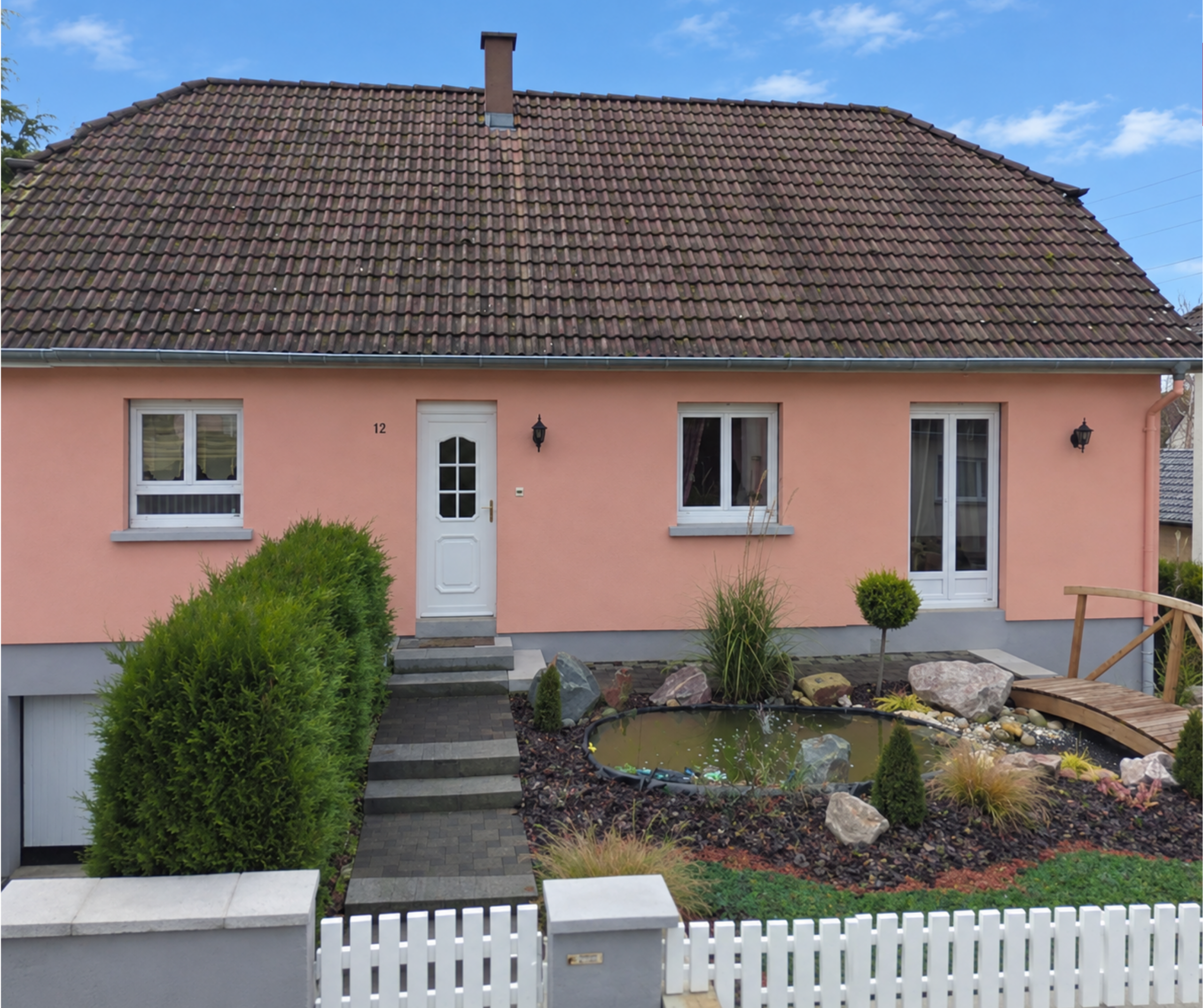 Ravalement de façade.