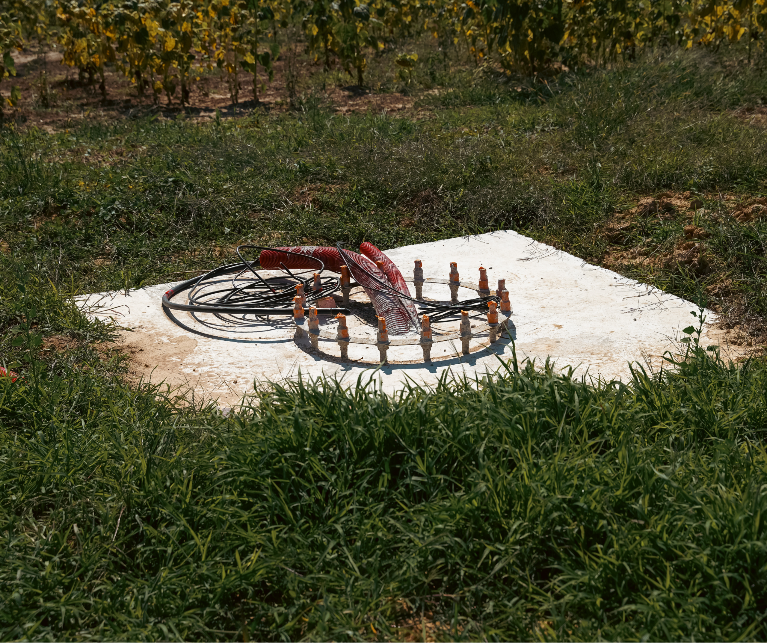 Travaux de fondations et terrassement.