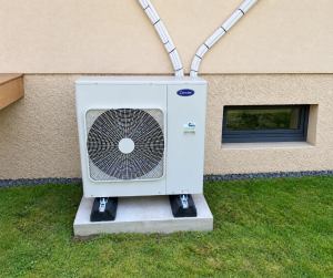 Installation d'une climatisation.